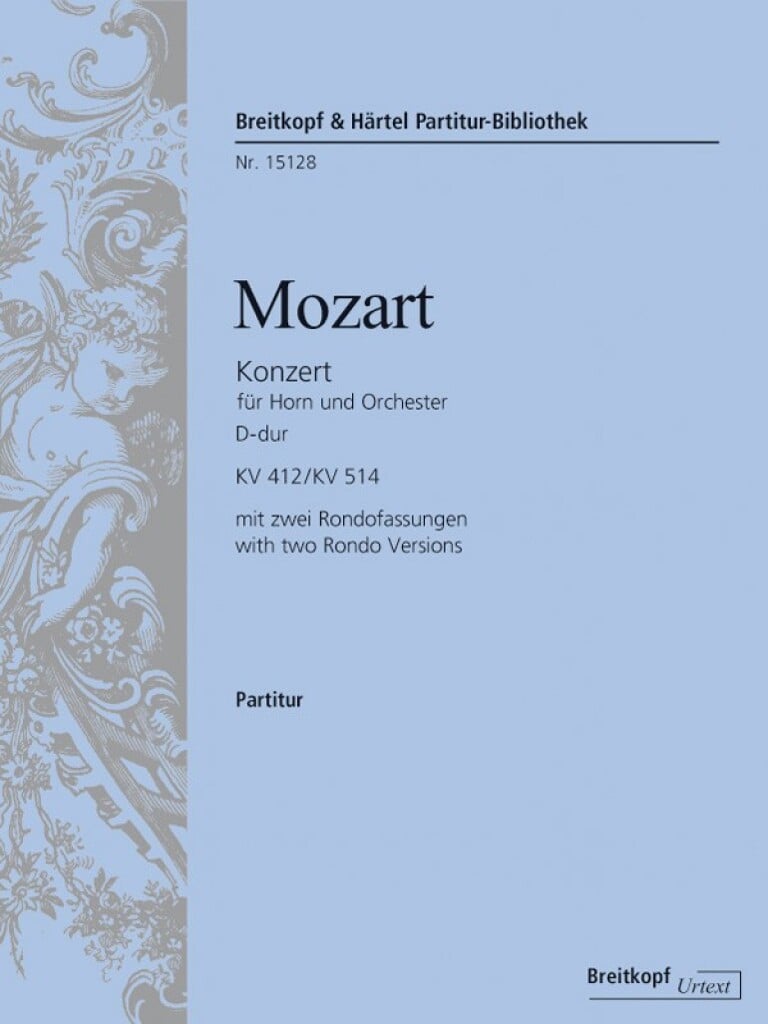Konzert f. Horn und Orchester Nr.1 D-dur KV412/514