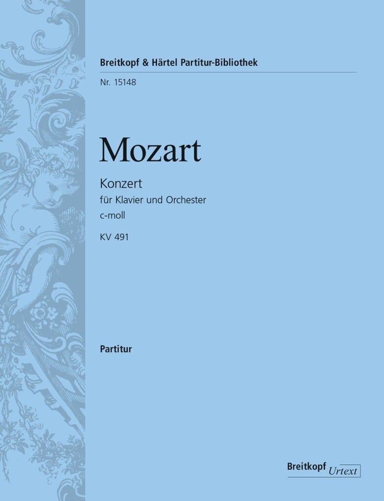 Konzert Für Klavier und Orchester C-Moll Kv 491