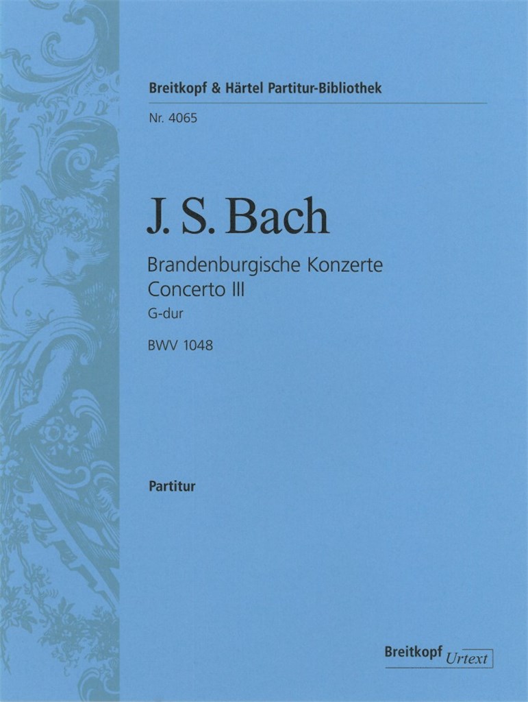 Brandenburg. Konz. 3 G BWV1048
