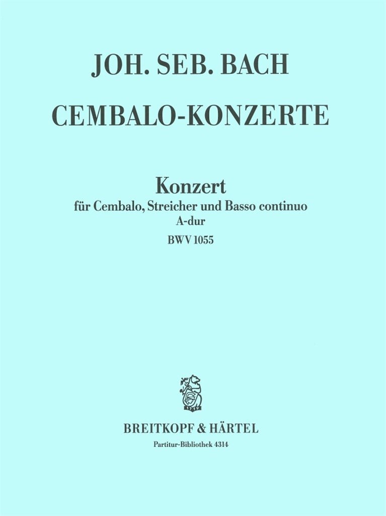 Cembalokonzert A-dur BWV 1055