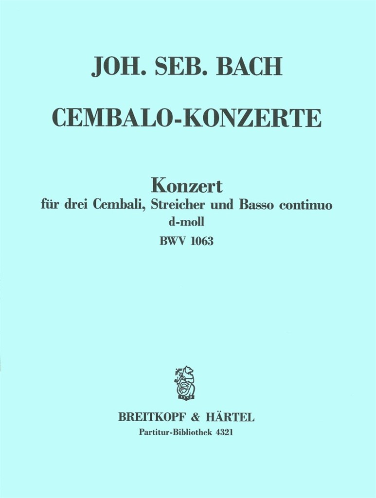 Concert D Bwv1063