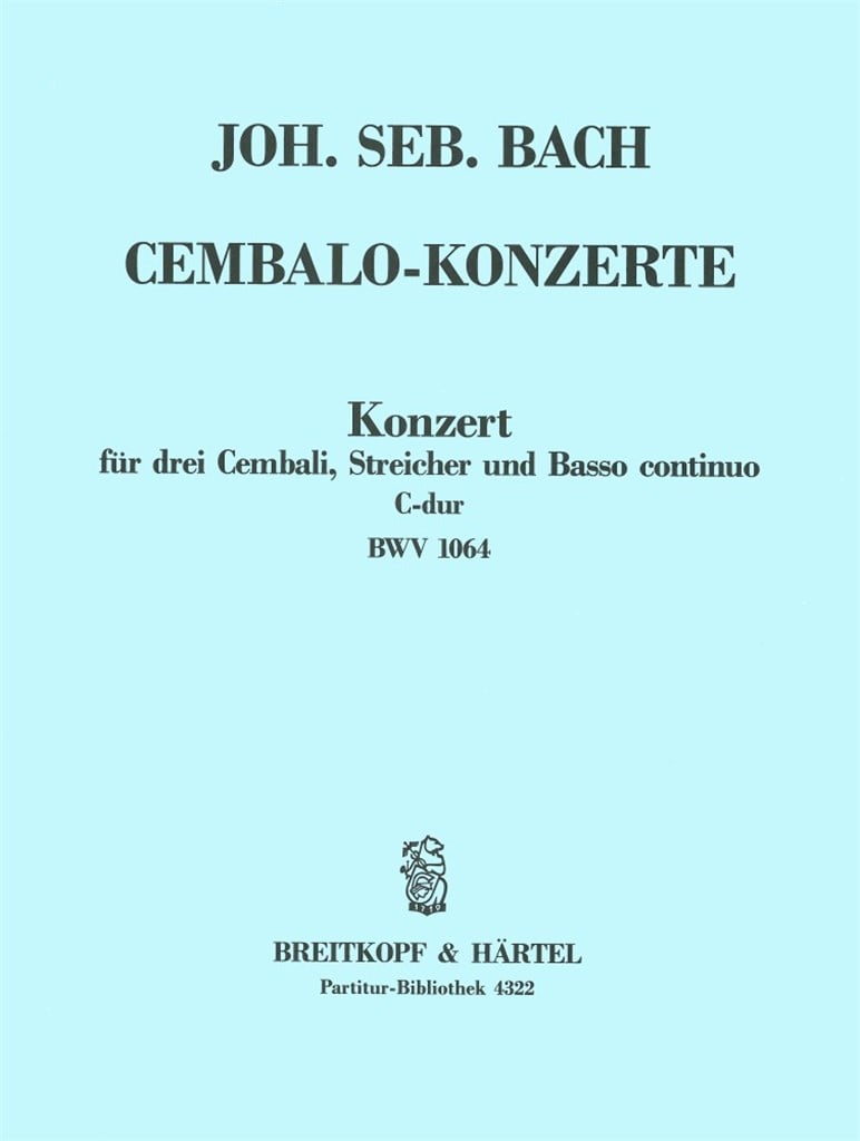 Cembalokonzert C-dur BWV 1064