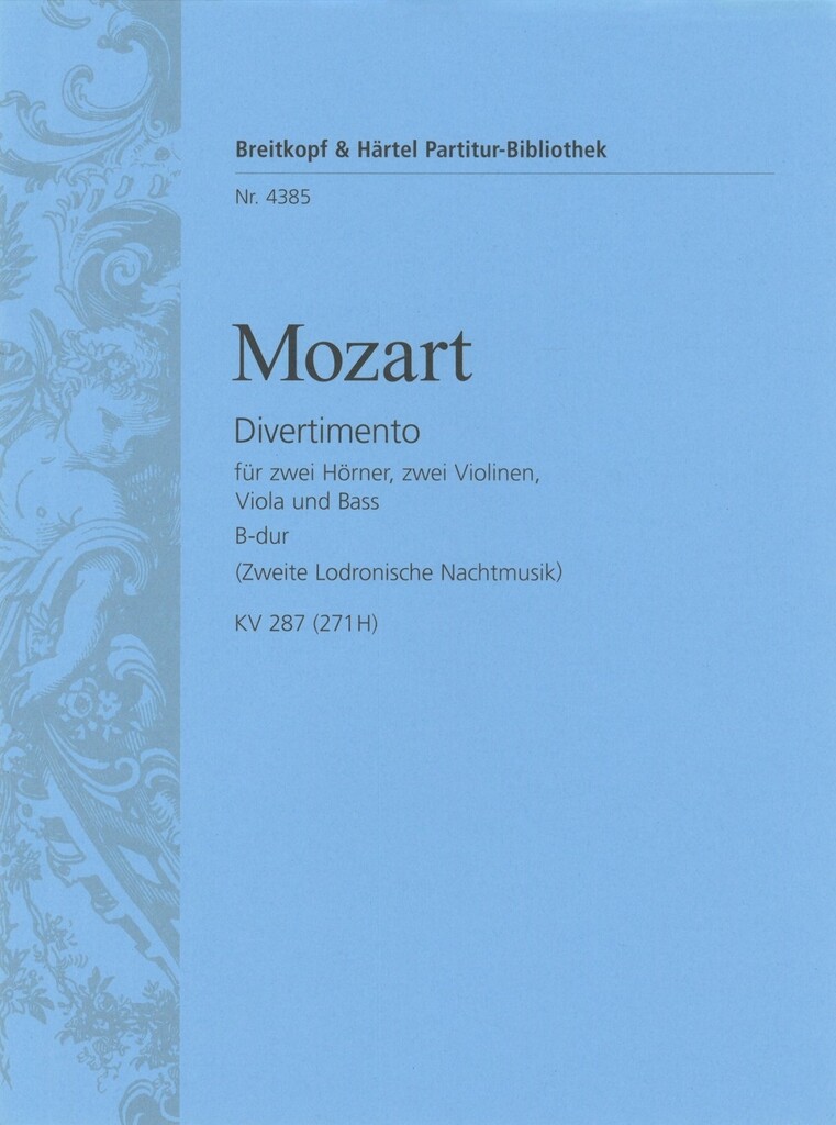 Divertimento B-dur KV 287(271)