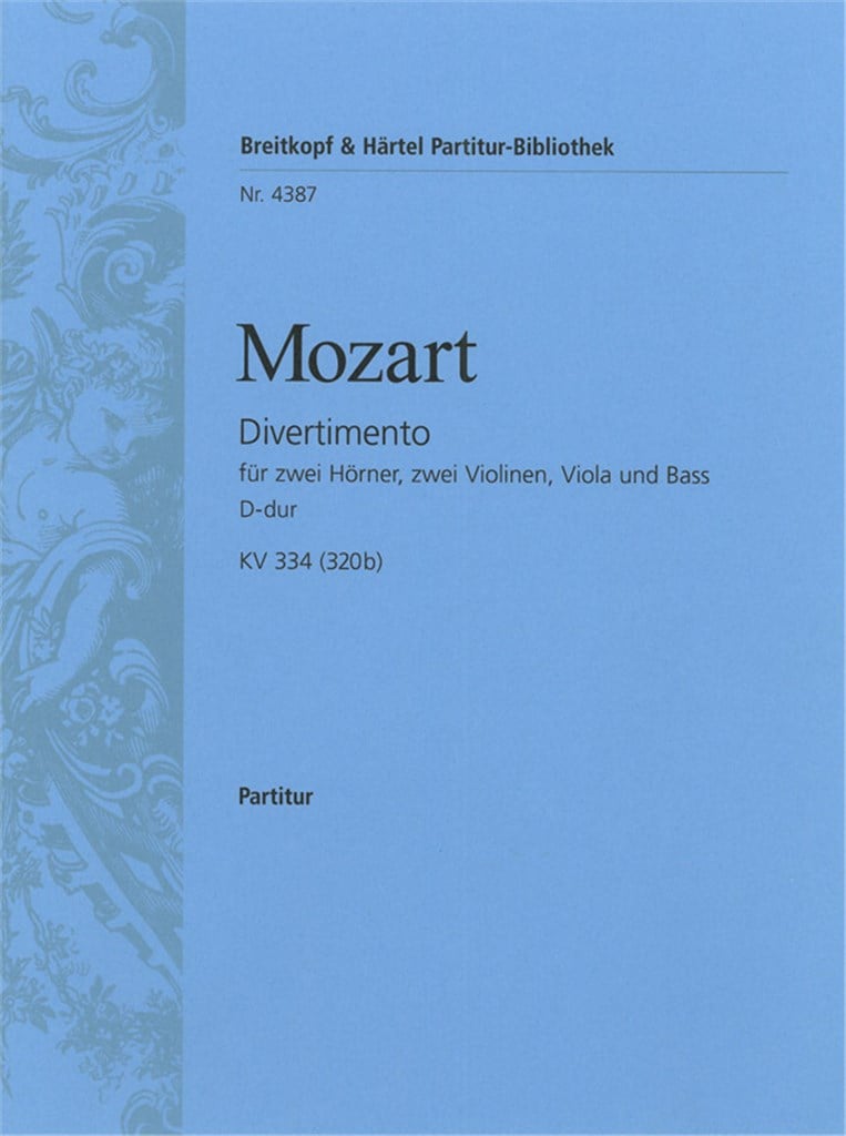 Divertimento D-dur KV 334(320)