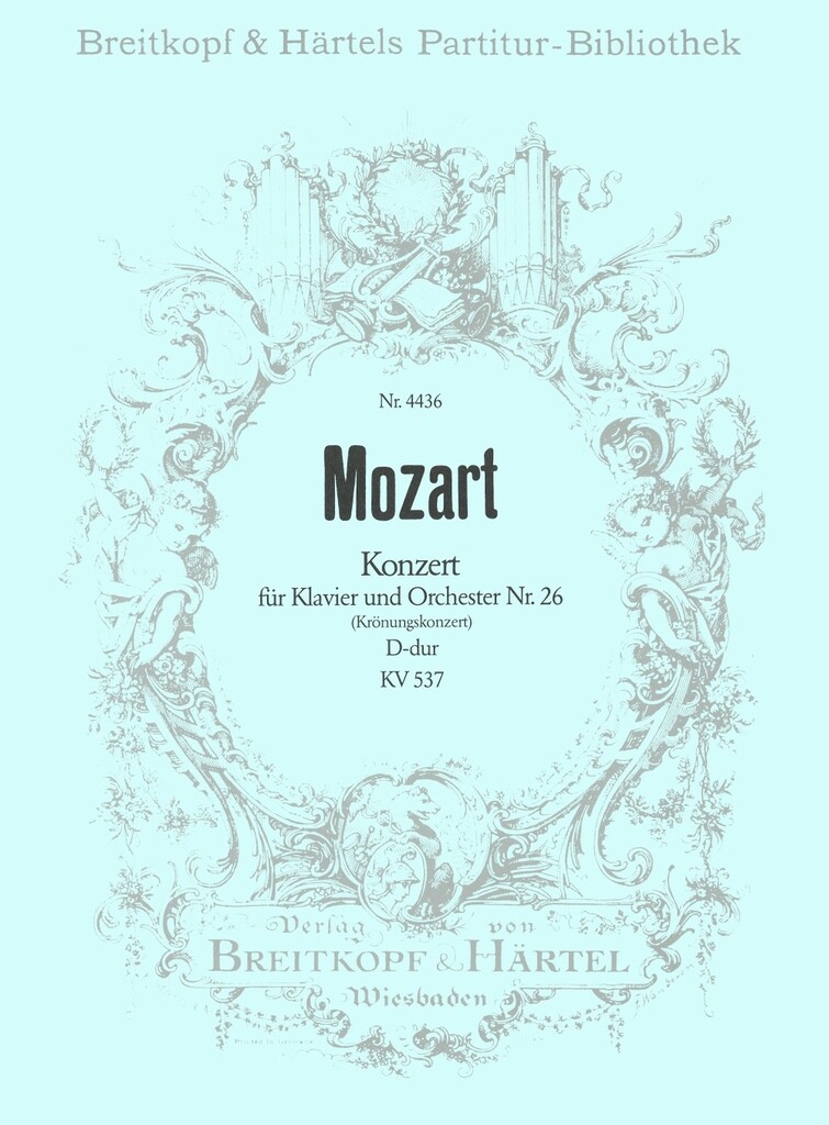 Klavierkonzert 26 D-dur KV 537