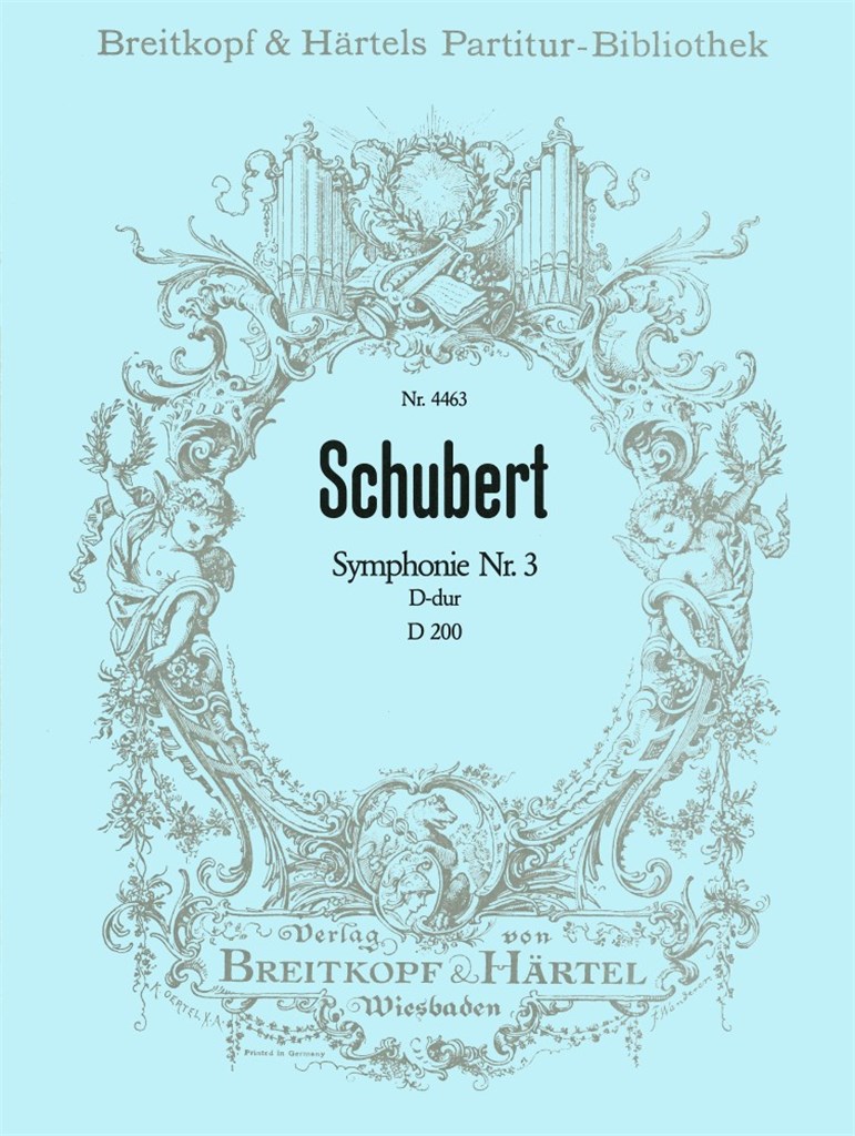 Symphonie Nr. 3 D-dur D 200