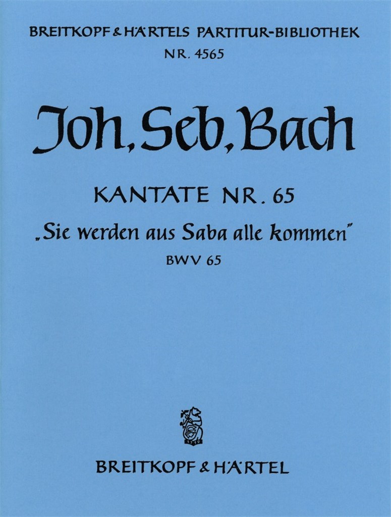 Kantate 65 Sie werden aus