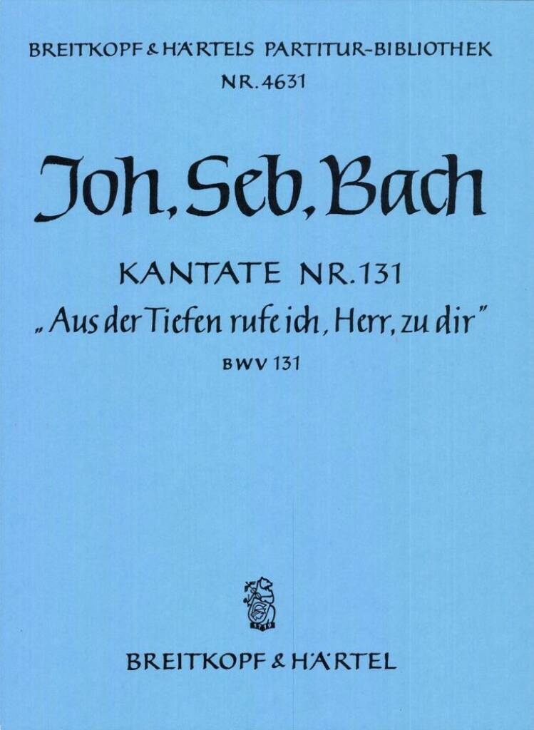 Aus der Tiefen rufe ich, Herr, zu dir (PA)