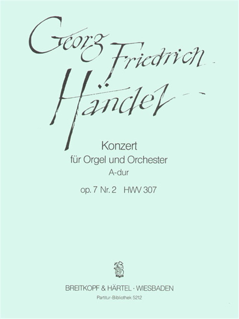 Orgelkonz. A-dur op.7/2 HWV307
