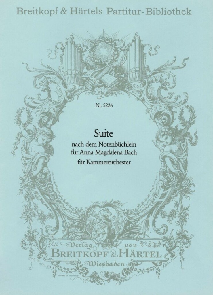 Suite Notenbüchlein A.M. Bach