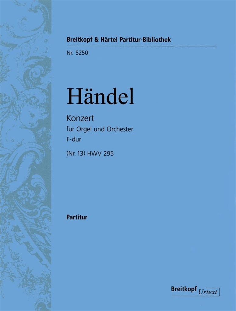 Orgelkonz. F-dur(Nr.13) HWV295