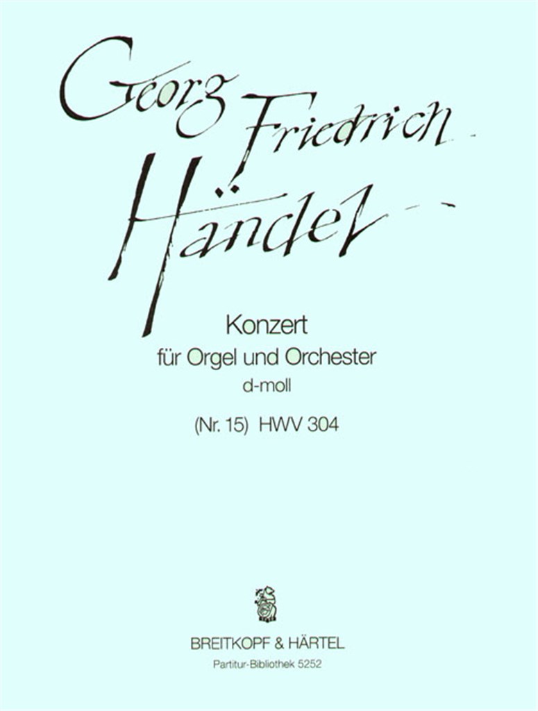 Orgelkonz.d-moll(Nr.15) HWV304