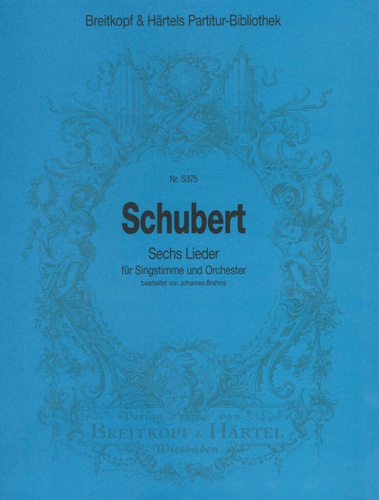 Sechs Lieder f. Singst.u.Orch.