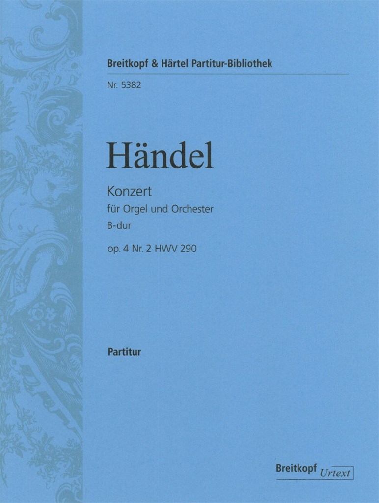 Orgelkonz.B-dur op.4/2 HWV 290