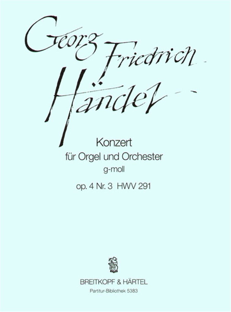 Orgelkonzert op. 4/3 HWV 291