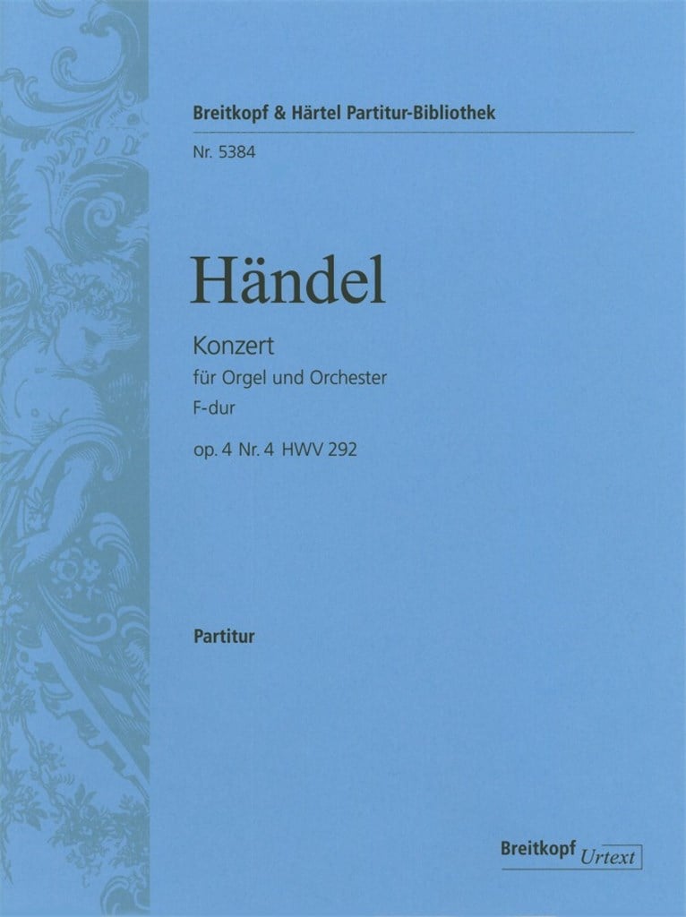 Orgelkonzert F op. 4/4 HWV 292