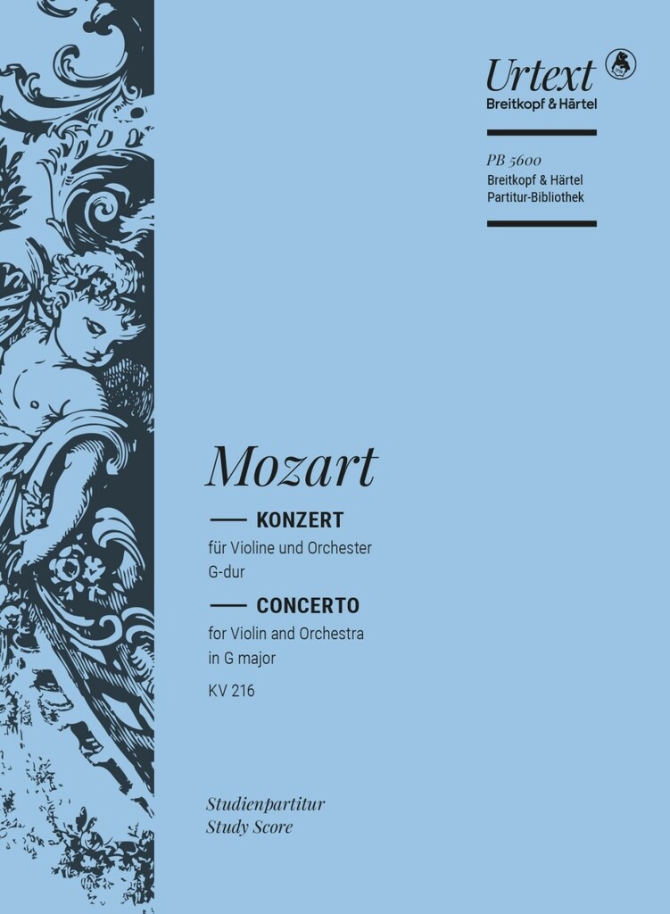 Violin Concerto [No. 3] in G major K. 216