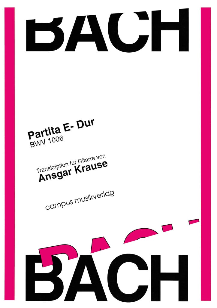 Partita E-dur BWV 1006