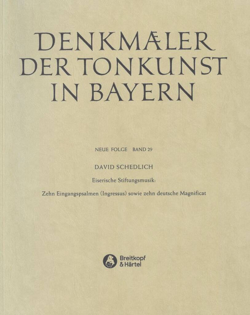 Denkmäler der Tonkunst in Bayern