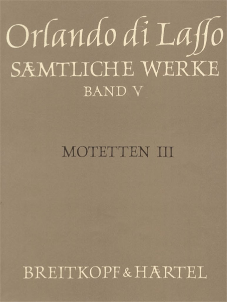 Sämtliche Werke, AF Band 5