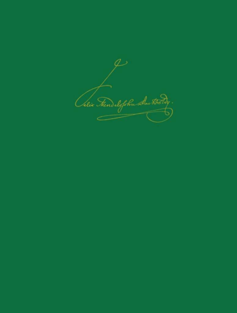 Leipziger Ausgabe der Werke von Mendelssohn