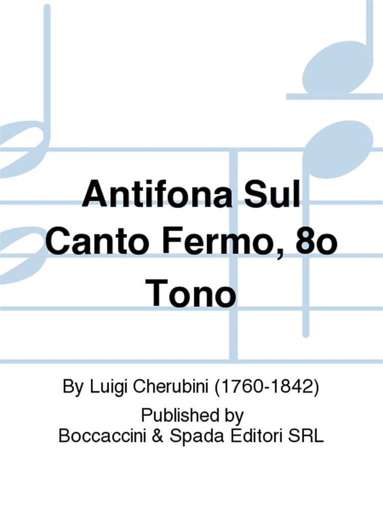 Antifona Sul Canto Fermo