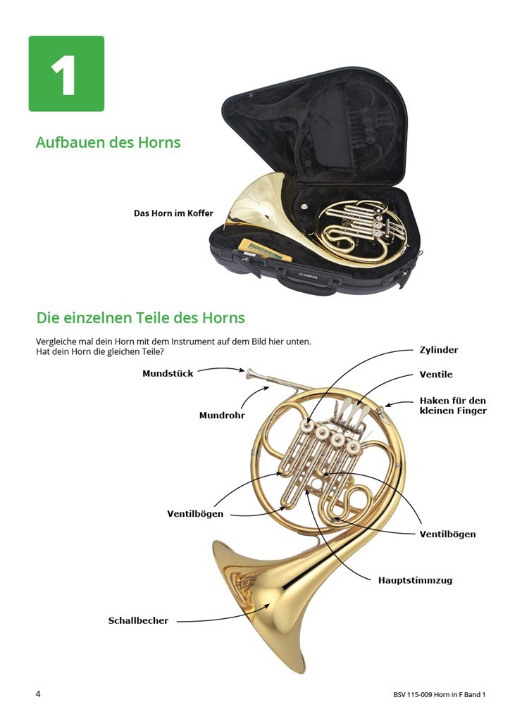 Gemeinsam Lernen & Spielen 1 Horn in F