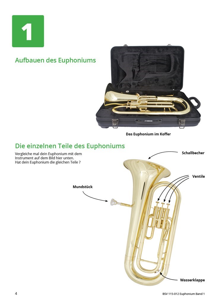 Gemeinsam Lernen & Spielen 1 Euphonium