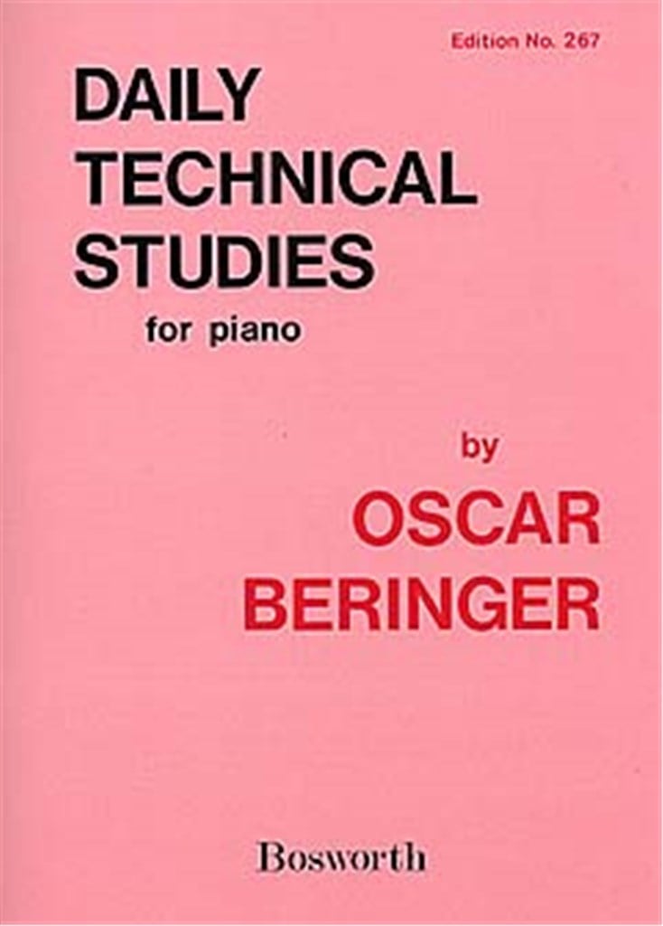 Daily Technical Studies For Piano