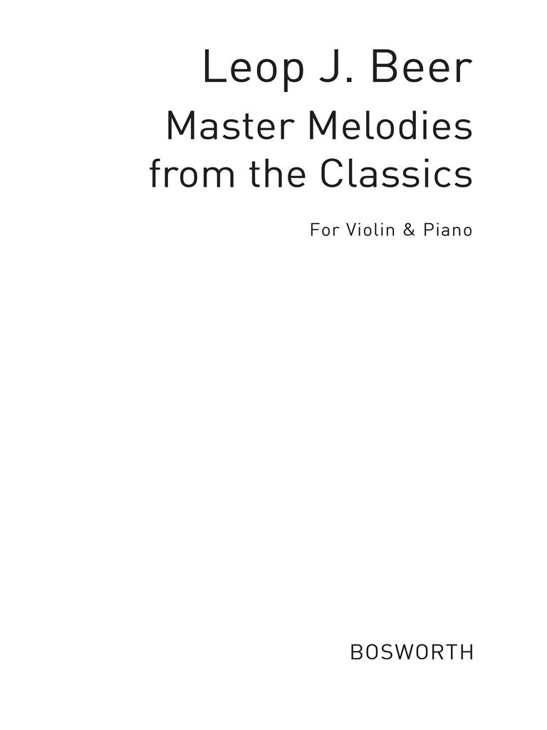 Master Melodies From The Classics Book 3