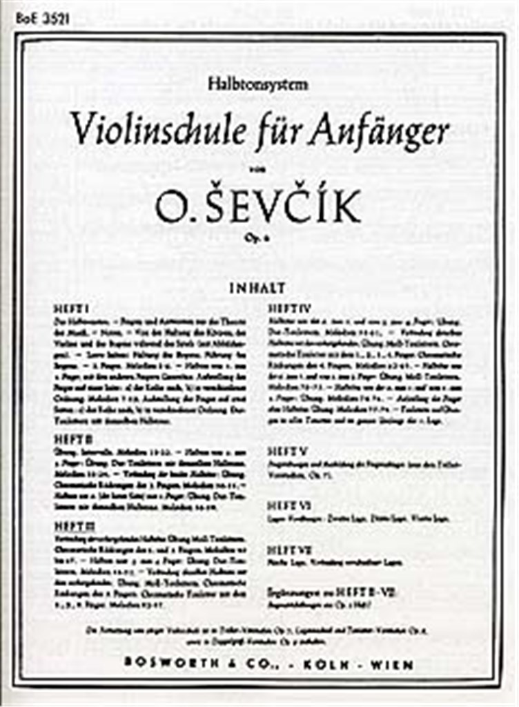 Violin Method For Beginners Op. 6 Part 3