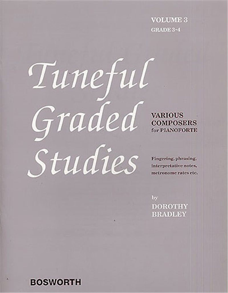 Tuneful Graded Studies Volume 3 - Grade 3 To 4