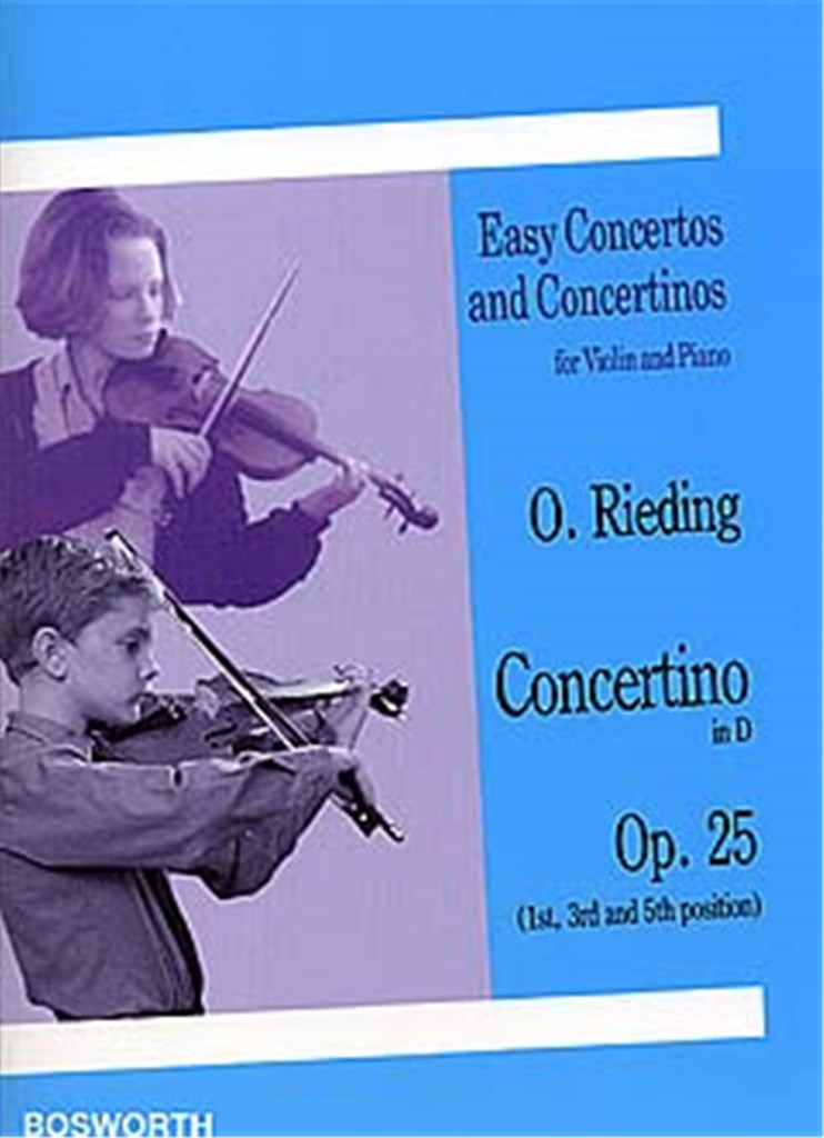 Concertino in D Opus 25 (1st,3rd and 5th position)