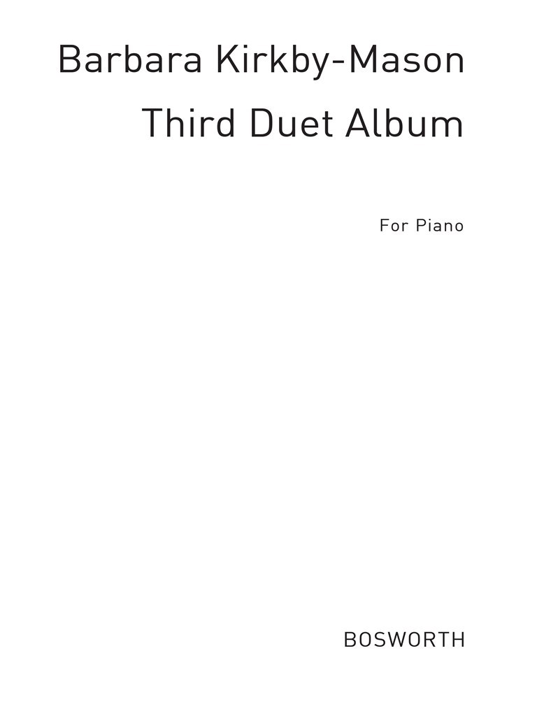 Third Duet Album For Piano (Games For Two)