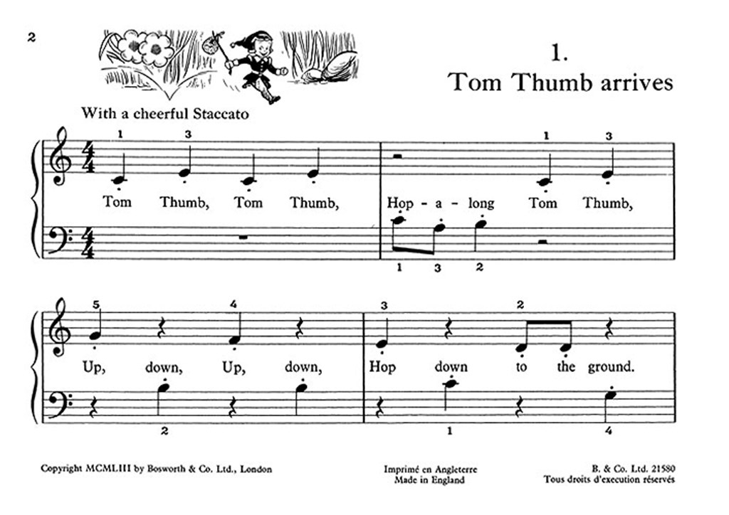 The International Piano Course Tom Thumb