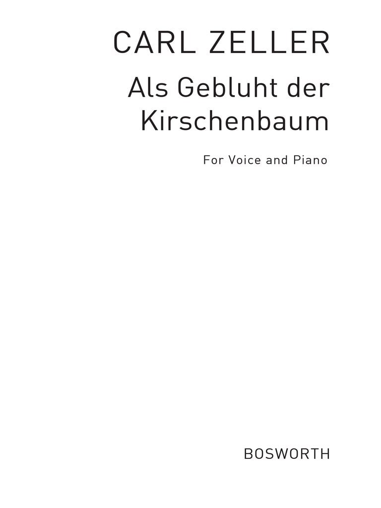 Als Gebluht Der Kirschenbaum