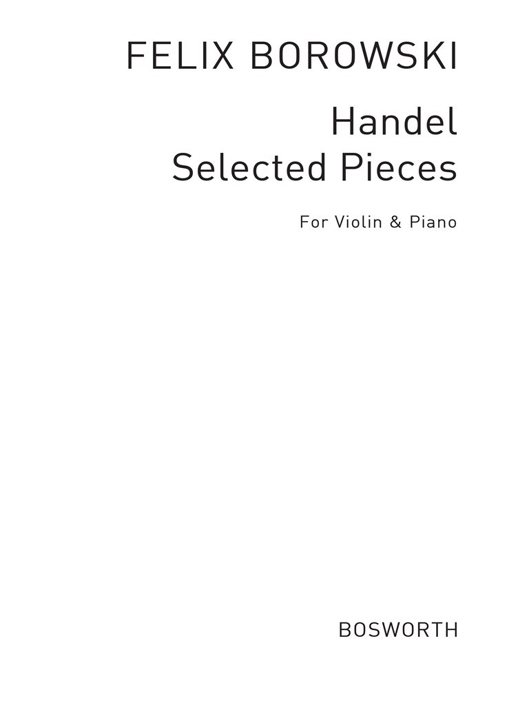 Selected Pieces (Violin/Viola)