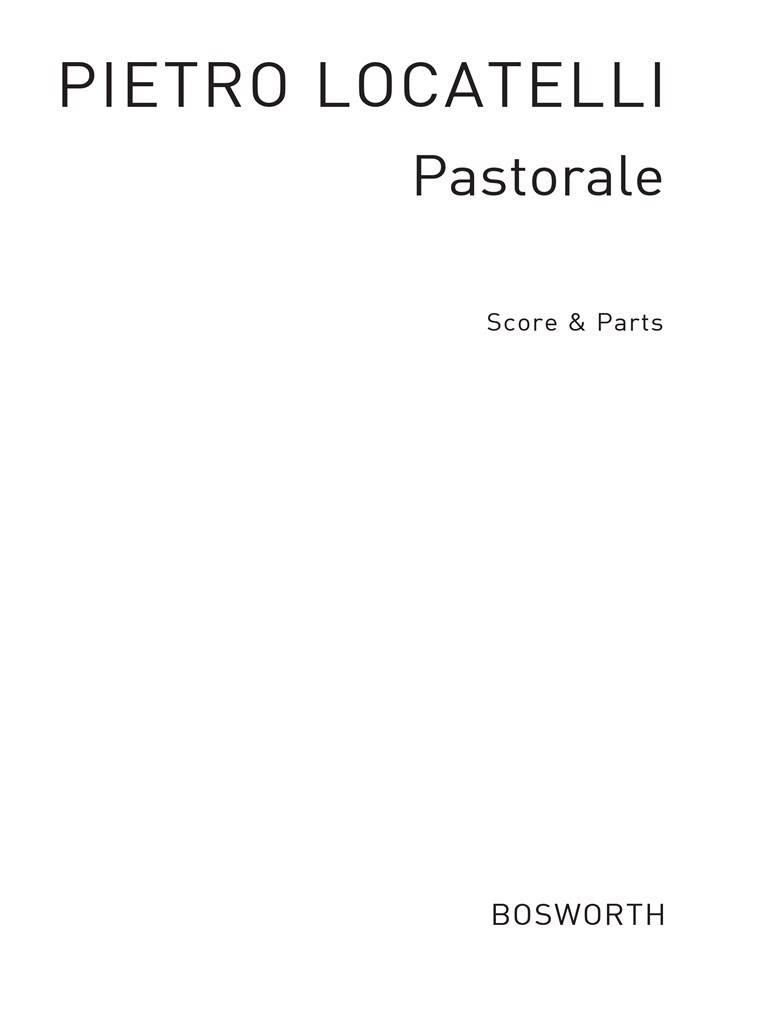 Locatelli, P Pastorale Rosenstengel Rec Ens