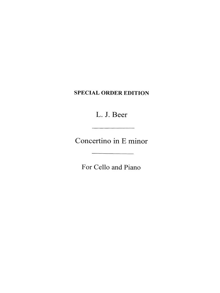 Concertino E Op.47