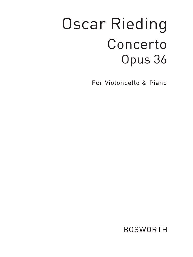 Concerto In D Op.36