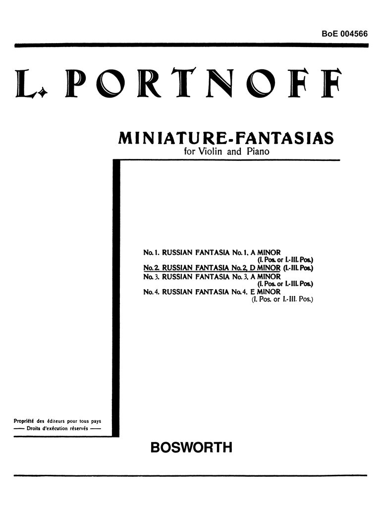 Russian Fantasy 2 in D