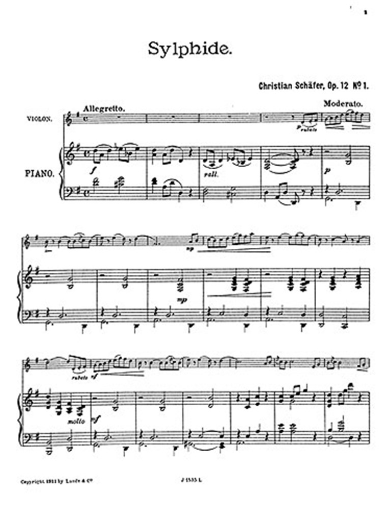 Sylphide Op.12
