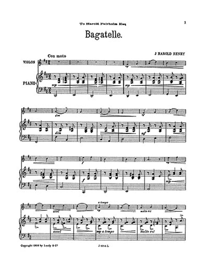 Bagatelle