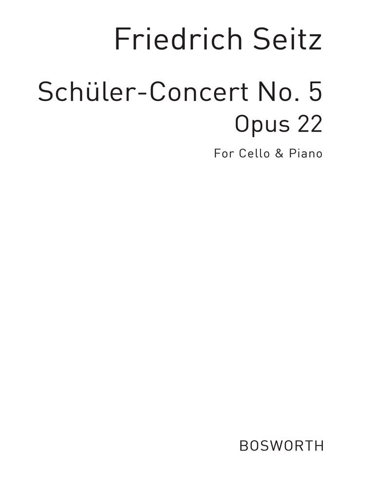 Concerto In D For Cello Op.22
