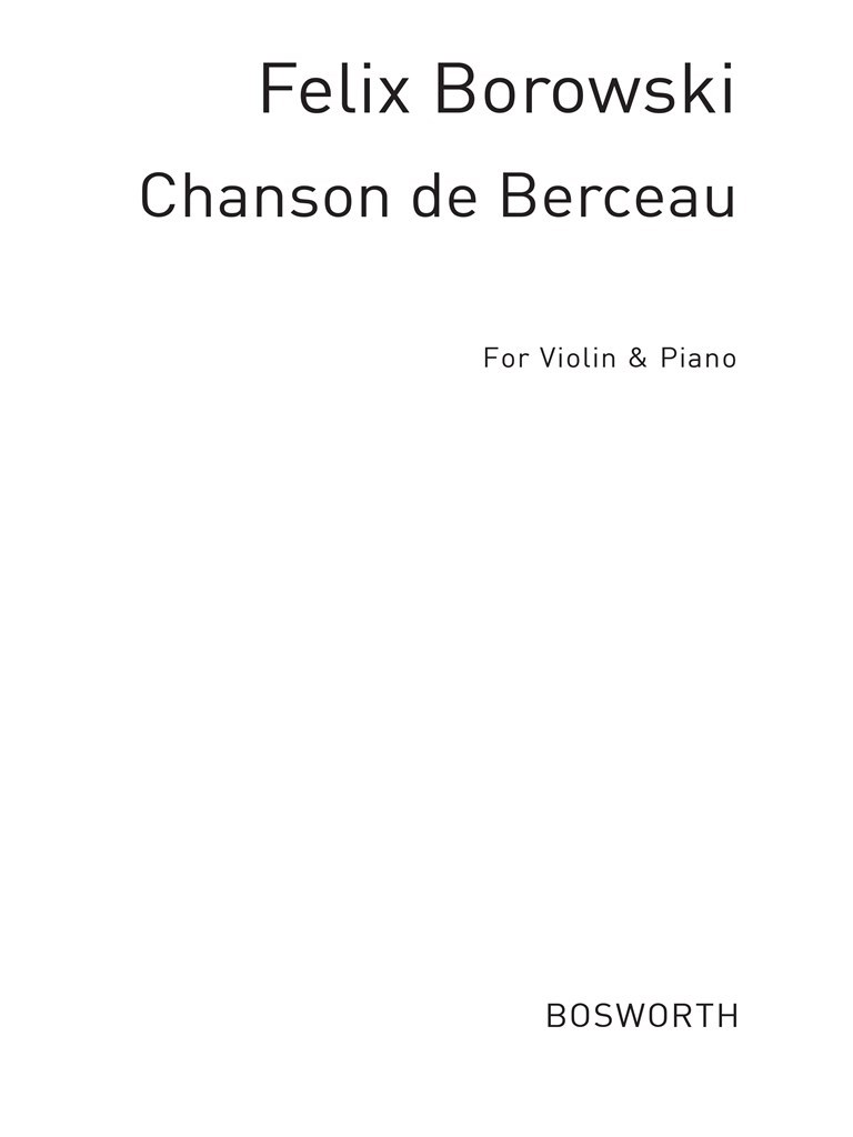 Chanson De Berceau