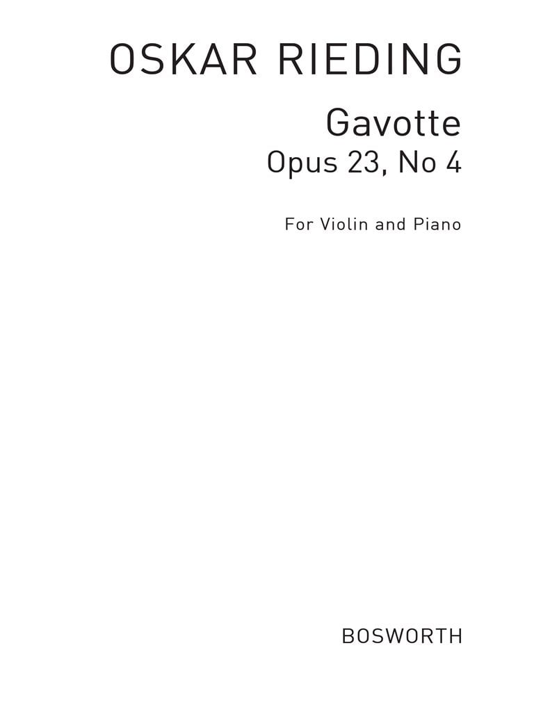 Gavotte Op.23/4