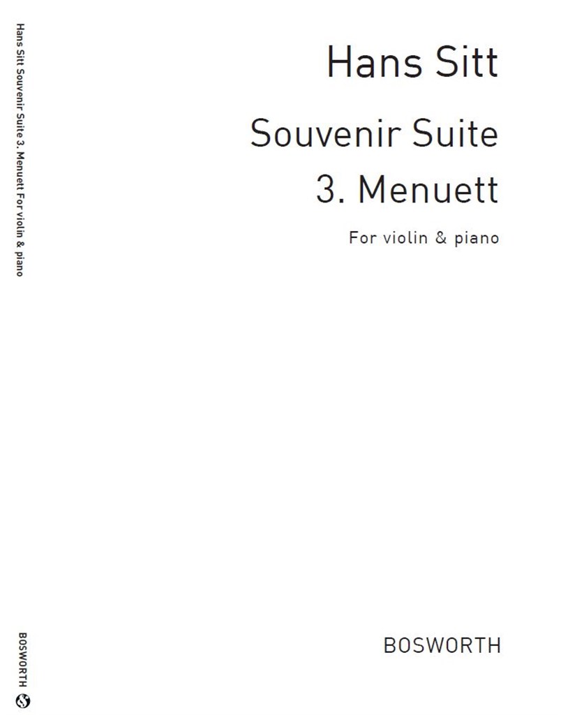 Menuet Souvenir Suite Op.105/3