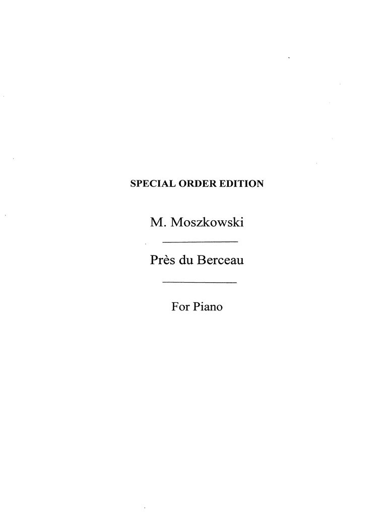 Pres Du Berceau Op.58/3