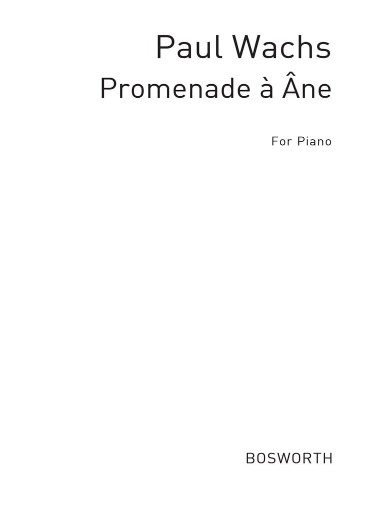 Wachs Promenade A Ane