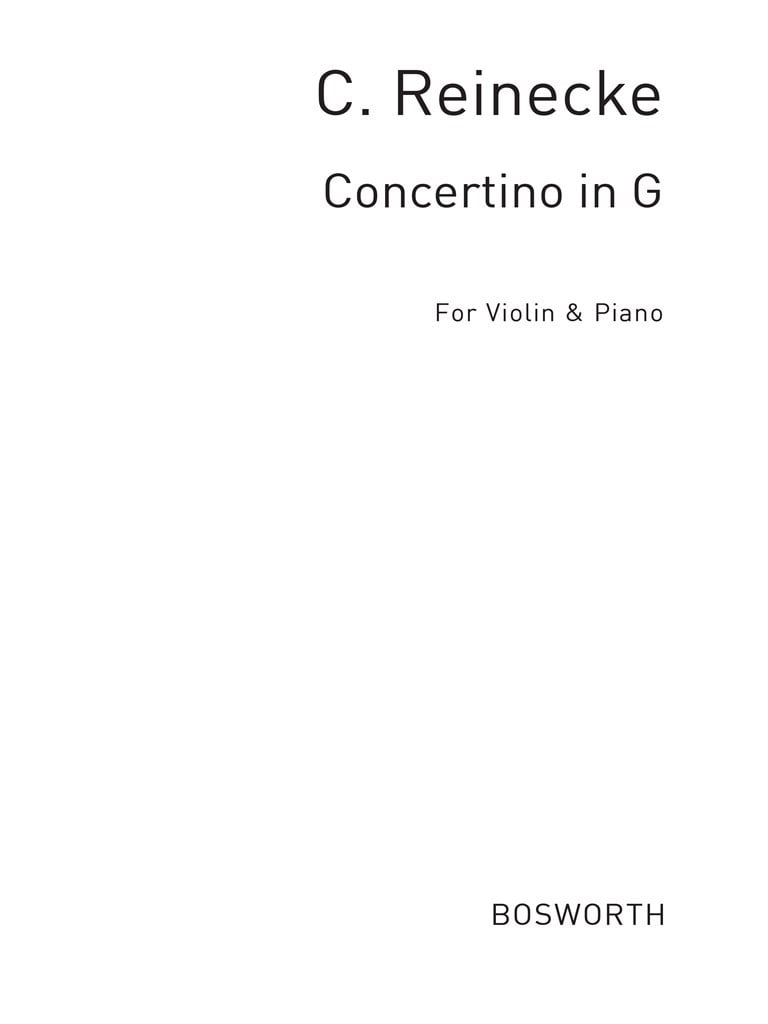 Carl Reinecke: Concertino in G